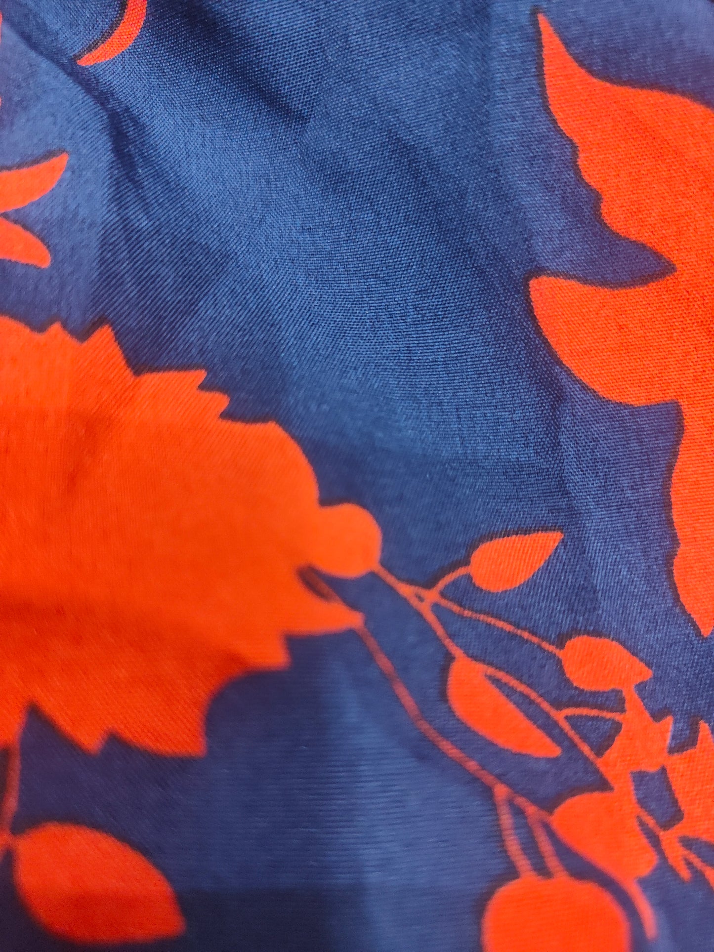 Blossom Bliss Floral delight digital print kaftan - Blue/Red