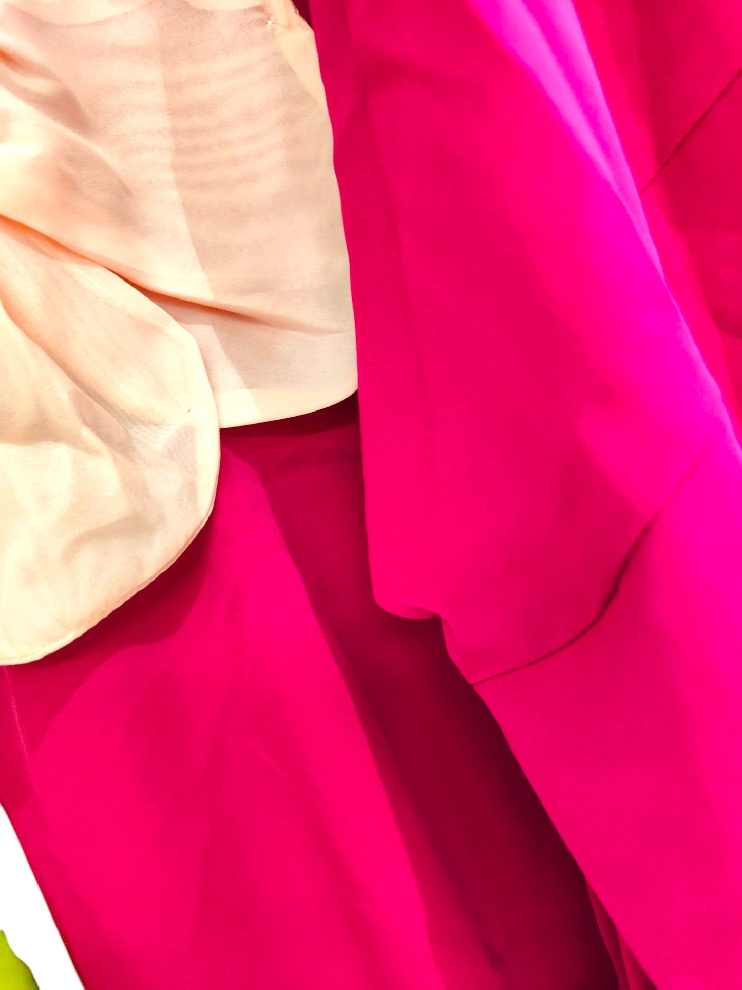 Ziya satin oversized shirt cum dress - Pink
