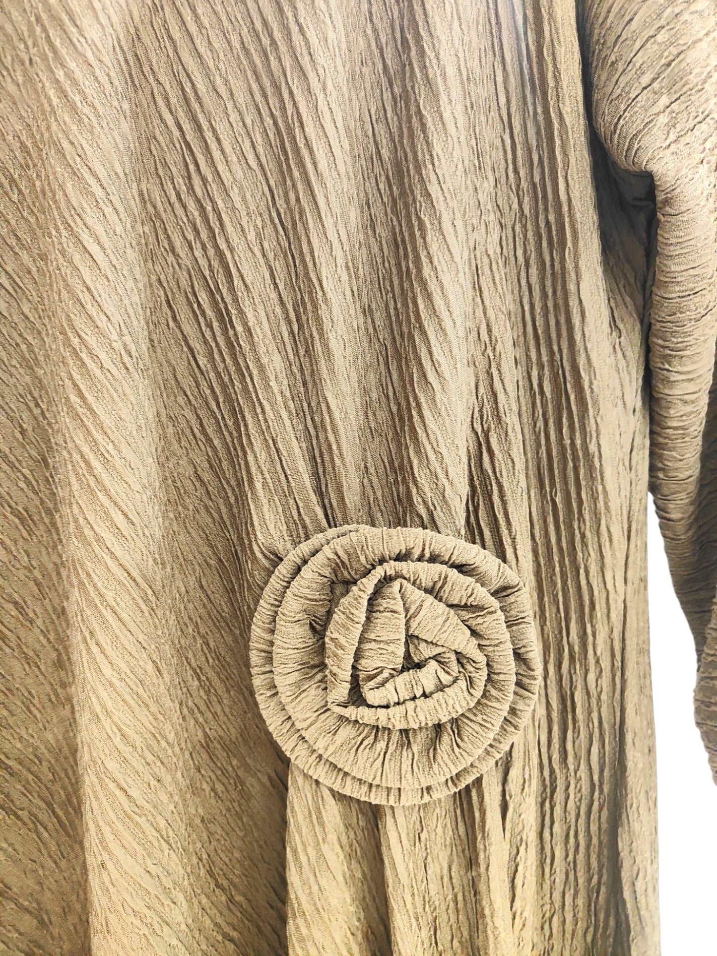 Zai oversized top cum dress - light Brown