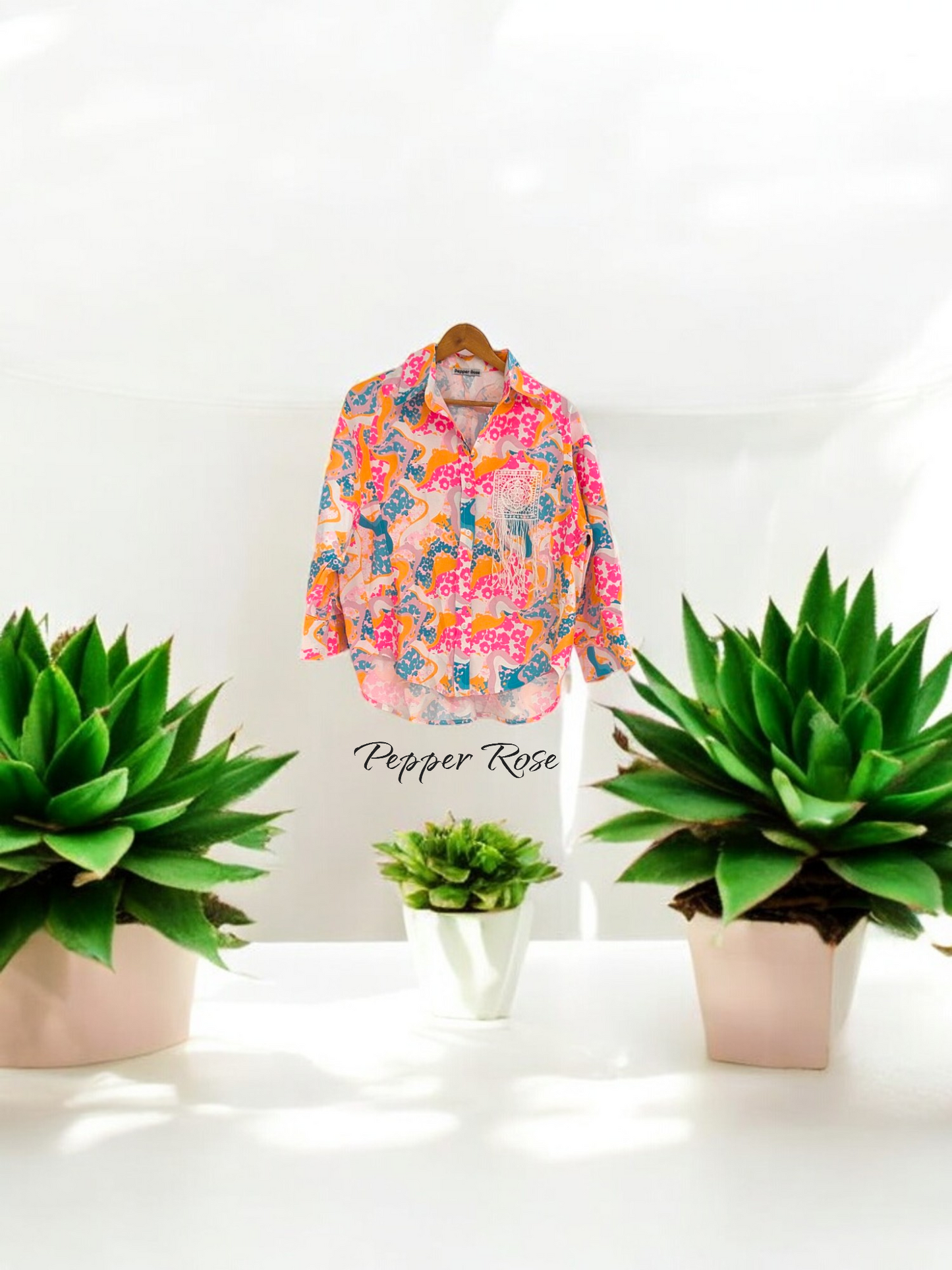 Alle Colorful Shirt With Long Sleeves - Multicolor