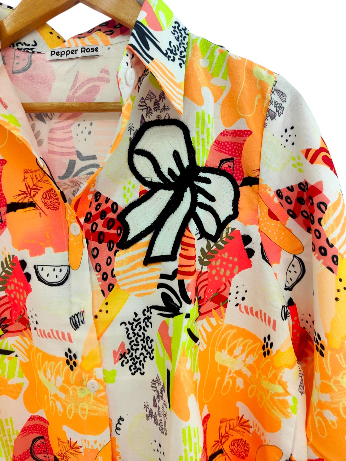 Billy Colorful Shirt With Long Sleeves - Multicolor