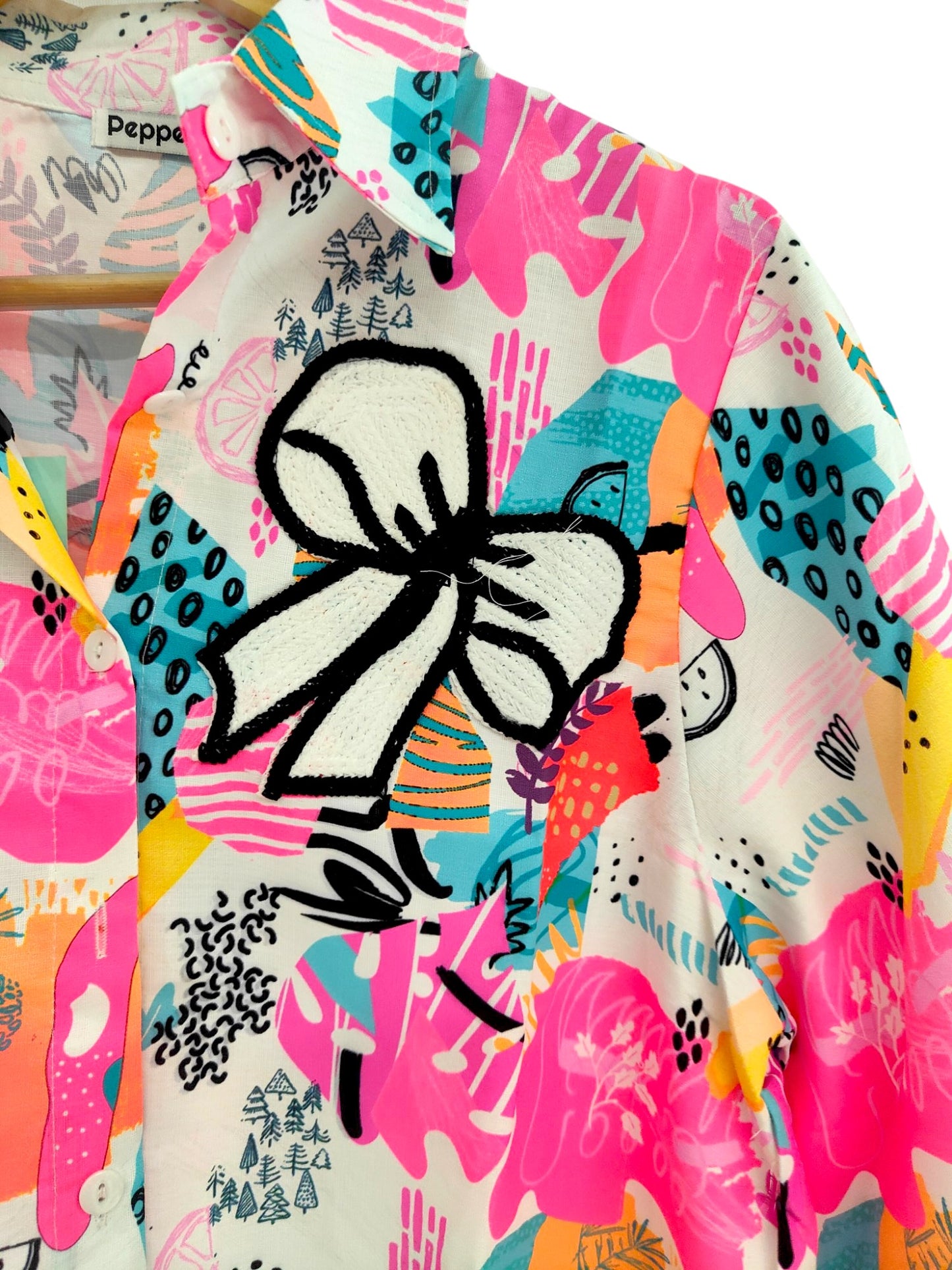 Billy Colorful Shirt With Long Sleeves - Multicolor