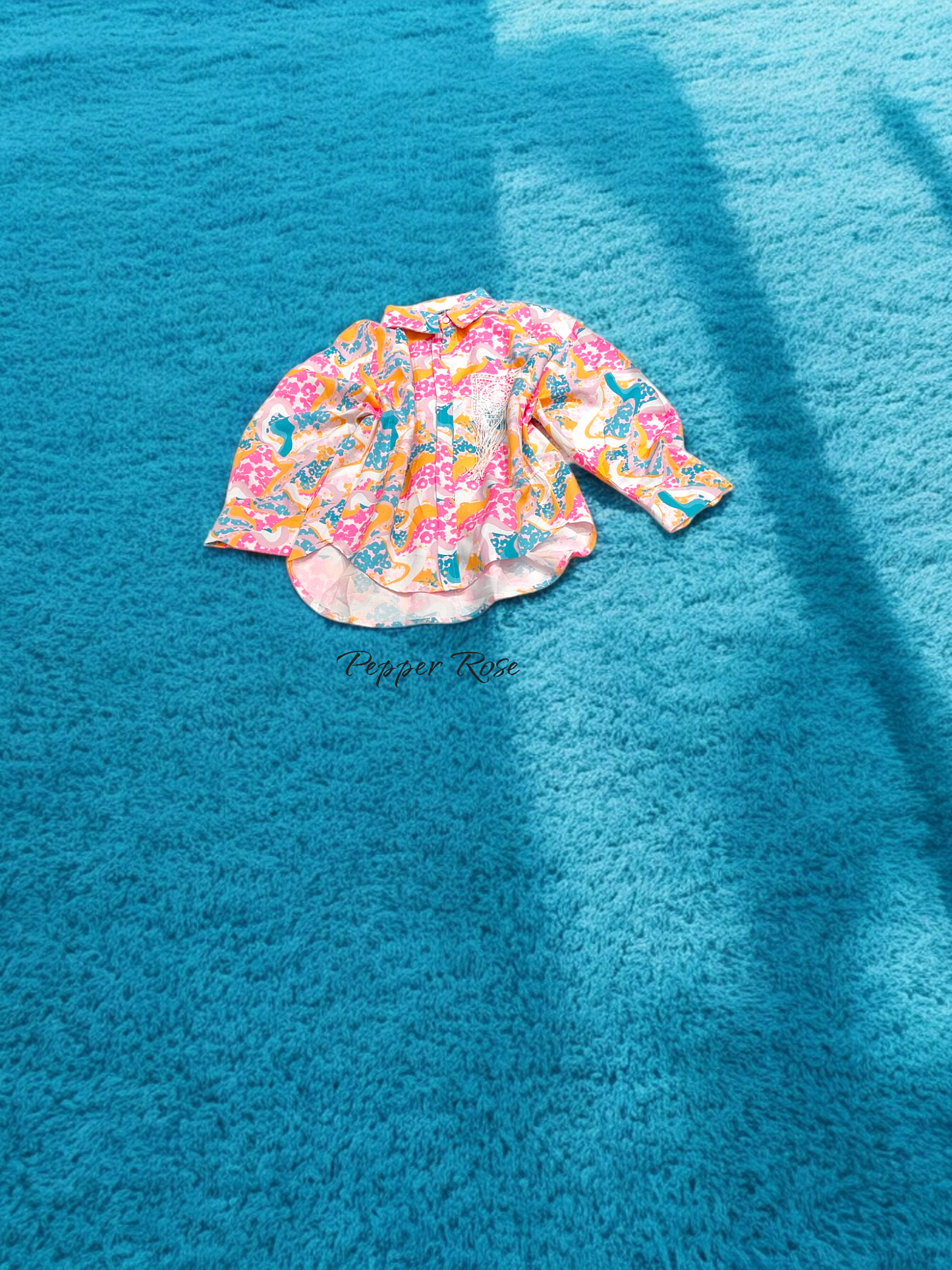 Alle Colorful Shirt With Long Sleeves - Multicolor