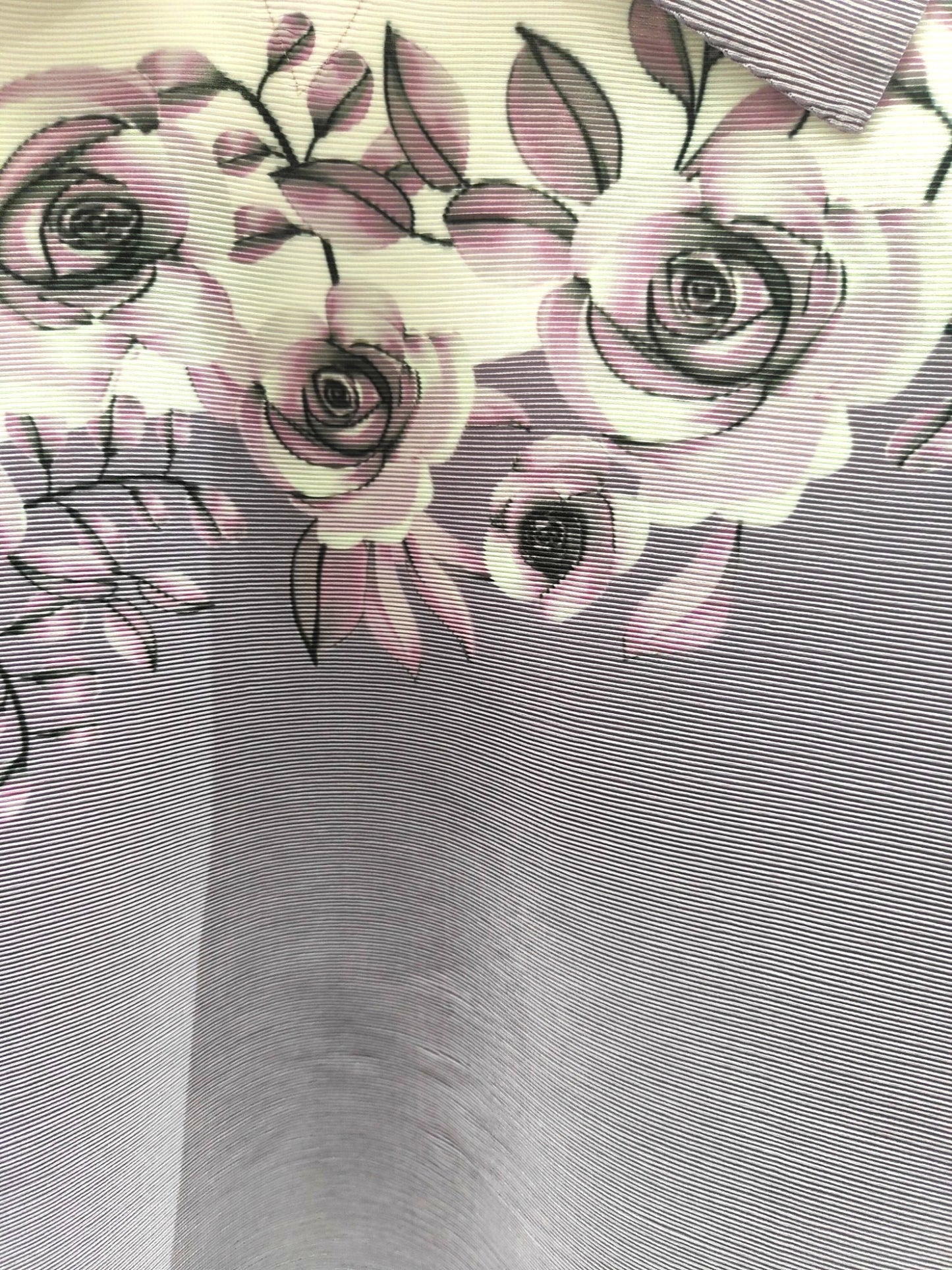 Miyake Pleated floral printed top - Lavender