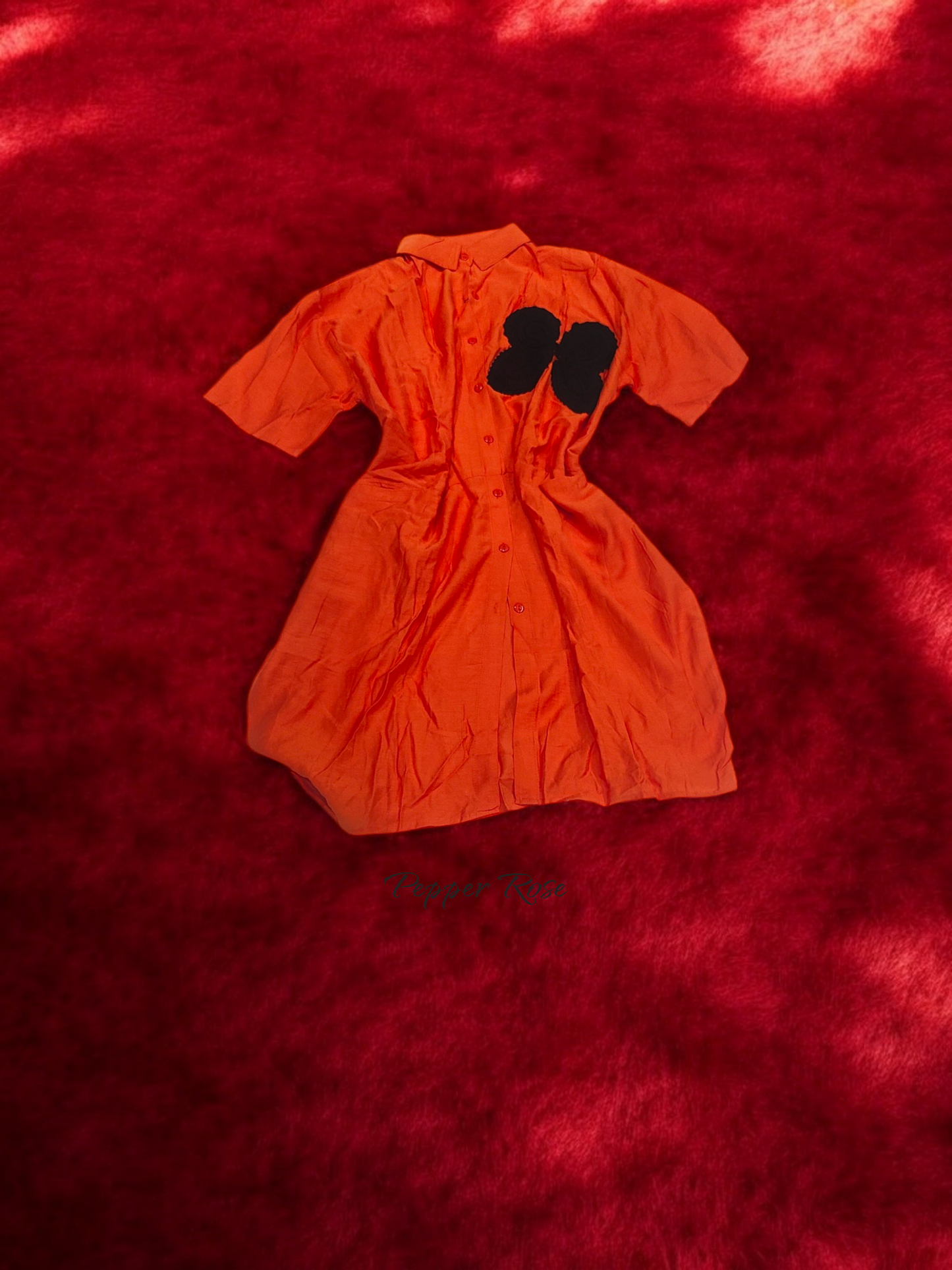 Anaisa oversized shirt - Orange
