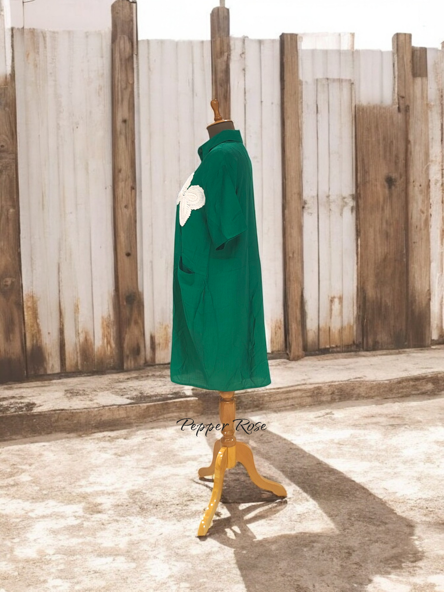 Anaisa oversized shirt - Green